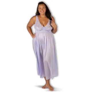 Shadowline Damen Shadowline Classy Nightgowns For Women, Elegant Women's Sleepwear Nachthemden, Peri Frost, L EU