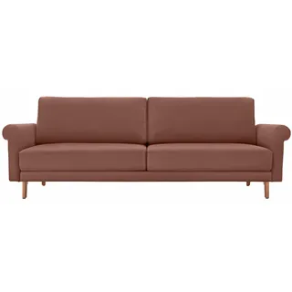 Creation BY ROLF BENZ 2-Sitzer »CR.450, Designsofa, Loungesofa« modern Landhaus, Füße in Nussbaum, Breite 168 cm, braun