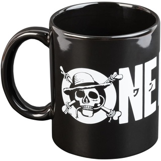 Grupo Erik Tasse Kaffeetasse Groß Netflix One Piece Logo Tasse - Teetasse 350ml Kaffeebecher Keramik One Piece Merch