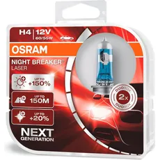 Osram, Autolampe, Night Breaker (H4)