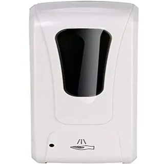 Gel-Desinfektionsmittel für Hände | Automatischer Seifenspender | Handdesinfektionsspender | Handdesinfektionsmittel 1000 ml + UV Sensor - 4 Batterien C Nicht enthalten oder DC 6 V 1 A