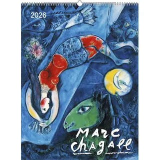 Neumann Marc Chagall 2026 - Bild-Kalender 42x56 cm - Kunst-Kalender - 5-Farbdruck - Wand-Kalender - Malerei - Alpha Edition