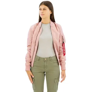 Alpha Industries Ma-1 Tt Jacke - Silver Pink - XS