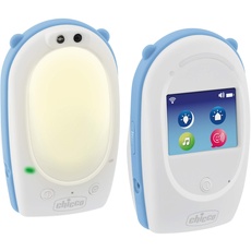 Chicco Audio-Babyphone FIRST DREAMS, DECT-Technologie, Gegensprechfunktion, Farbiges Touchscreen, Nachtlicht und Schlaflied