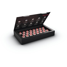 CHERRY MX RGB RED Switch Kit, 23 Mechanische Tastatur-Schalter, für DIY, Hot Swap oder Gaming-Keyboard, Linearer Switch ohne Klick, Leichtgängig & Direkt