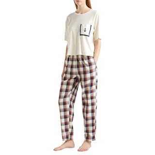 United Colors of Benetton Damen Hose 42fk3f00h Pyjamahose, Mehrfarbig, XXS