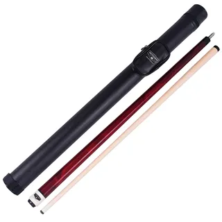 Hathaway Conquest Billardqueue mit Koffer, Ahornholz, 147,3 cm, Rot