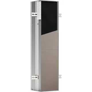 EMCO Asis Plus WC-Modul 15,4 x 65,8 cm Grau/Holz