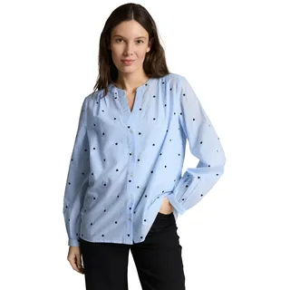TOM TAILOR Damen Bluse mit Stickerei