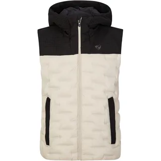 Ziener Herren TILICHO Weste Freizeit, Sport | Micro Down, warm, modisch, silver beige, 56