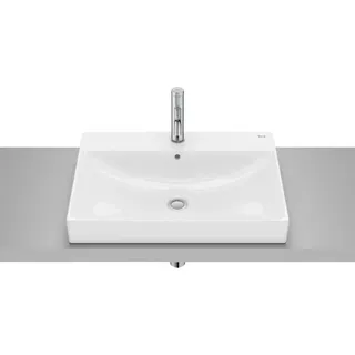 Laufen Roca Ona, Einbau Waschtisch, 1 HL, 600x450, weiß, 1 Stk. - Weiß