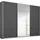 Schwebetürenschrank TOMA 271 x 229 x 62 cm Grau