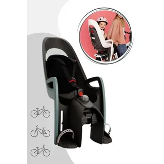 Hamax Caress Fahrradkindersitz mit Adapter für Gepäckträger