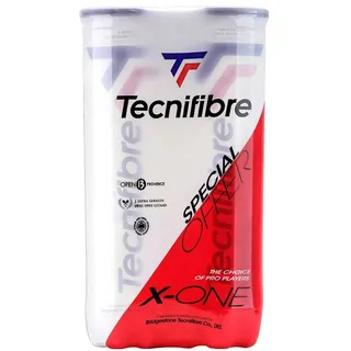 Tecnifibre Tennisbälle X-One Bi-Pack 2X 4er Dose