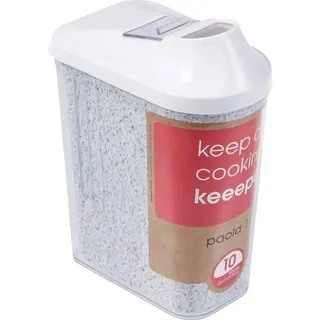 KEEEPER Schüttdose weiß 11 x 6,5 x 19 cm 1 l