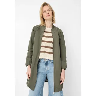 Fuchs Schmitt Kurzmantel Stehkragen, 2-Wege-Reißverschluss, Leistentaschen, khaki