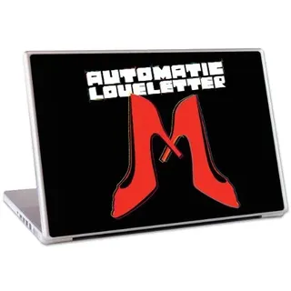 MusicSkins Automatic Loveletter 38.10 cm Aber Schutzfolie für MacBook Pro und Laptops