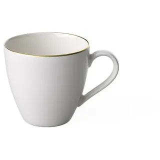 Villeroy & Boch Signature Anmut Gold Mokka- und Espressotasse, 100 ml, weiß/gold