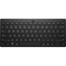 Bild von 355 Compact Multi-Device Keyboard schwarz, Bluetooth, DE (692S9AA#ABD)