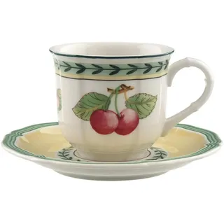 Villeroy & Boch Espressotasse mit Untertasse 0,08 l Bunt