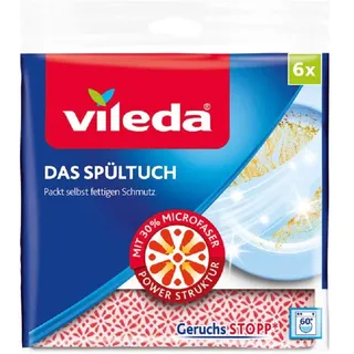 Vileda Spültuch 34x34 cm, 6er Pack