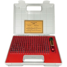 Pro Series by HHIP 4101-0041 HHIP 190-teiliges Pro-Quality Pro-Serie Stiftlehre-Set mit Zertifikat, 154,9–635 cm Größe
