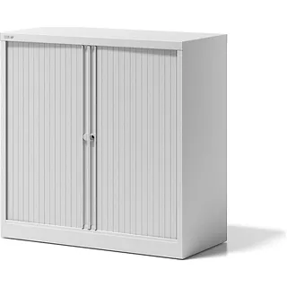 BISLEY Essentials Rollladenschrank 100,0 x 47,0 x 100,0 cm weiß