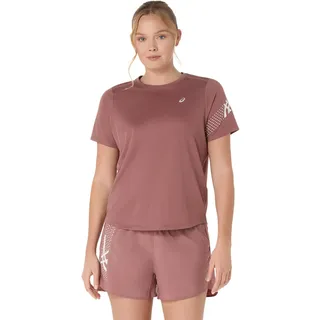 Asics Icon Damen, T-Shirt, rot - S,