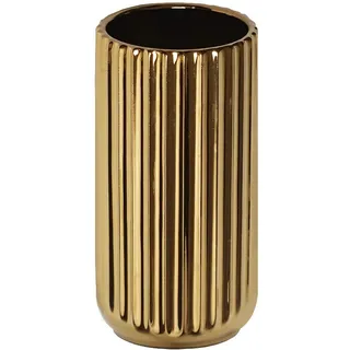 18CM Gold Vase Keramik Vasen Blumenvase Deko Dekoration
