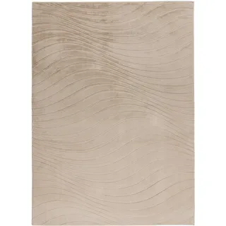 Kayoom Kierk 325 Kurzflorteppich 120 x 170 cm Beige