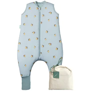 molis&co - Baby Schlafsack mit Füßen und Socke - Ideal für den Winter - Babyschlafsack mit Beinen 2,5 tog - 100% Baumwolle (Oeko-TEX 100), Premium Qualität - Colima (90 cm)