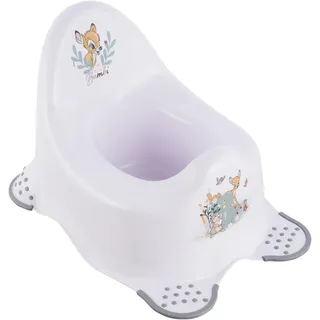 KEEEPER Bambi Babytopf, Ab ca. 18 Monate bis ca. 3 Jahren, Anti-Rutsch-Funktion, Adam, Nordic White (Weiß)