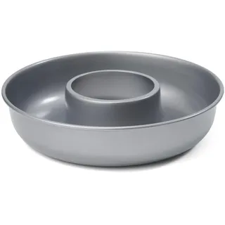 Patisse Patisse - Antihaftbeschichtete konische Form 24cm Silver-Top Napfkuchenform mit Kamin 24 cm