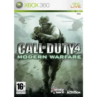 Call of Duty 4: Modern Warfare - Microsoft Xbox 360 - FPS - PEGI 16