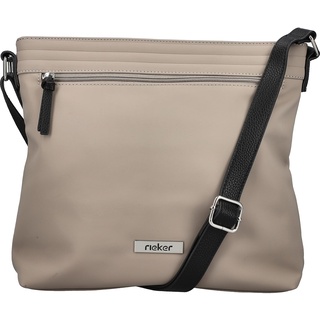 Rieker Damen H1526 Umhängetasche, Beige