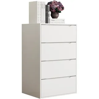 Kommode VCM "Sideboard Kommode Nachttisch Schublade Malira XL", weiß, B:65cm T:48cm, Sideboards, Kommode