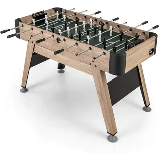 COSTWAY Tischkicker Kinder, Kickertisch mit 2 Bälle & 26 Kicker & 2 Punktezähler, Fußballtisch mit Höhenverstellbare Füße, Tischfußball Spieltisch für Kinder & Erwachsene, 117 x 67,5 x 84,5 cm