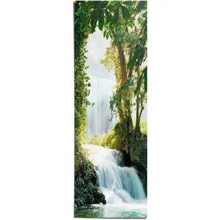 Poster REINDERS "Wasserfälle von Zaragoza", grün (farbe bild(er): grün), B:53cm H:158cm, Papier, Bilder, Poster