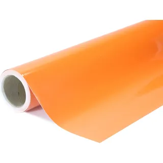Super glänzend orange wrapfolie 152x700cm - innen/außen