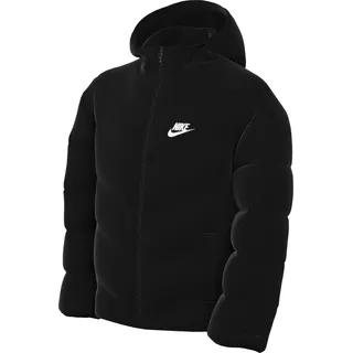 Nike FB7368-010 M NK TF CLUB PUFFER JKT Jacket Herren BLACK/WHITE Größe S