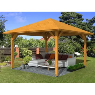 SKANHOLZ Skan Holz Pavillon Cannes 2 Leimholz, lasiert in Eiche hell