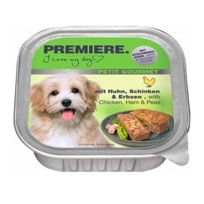 PREMIERE Petit Gourmet Schlemmerkern Huhn, Schinken & Erbsen 11x150 g