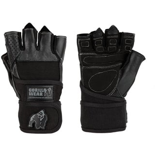 Gorilla Wear Dallas Handgelenk-Wickelhandschuhe chwarz M