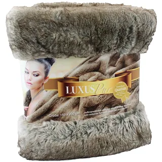 Gözze Kodiakbär, Felloptik« zum Einkuscheln, Kuscheldecke