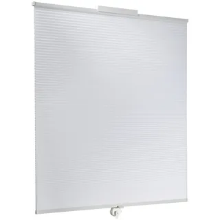 hecht International Sonnenschutzplissee FLEX 100 x 130 cm weiß