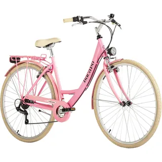 DaCapo Damenfahrrad 28'' Toscana Damen Bike Vintage Rosa 6 Gänge RH 48 cm DaCapo 401C - Rosa