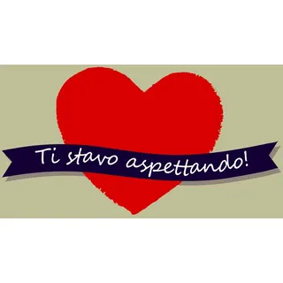 Gift Company Fußmatte Ti Ich Habe gewartet, Kokosnuss, Bunt, 75 x 2 x 45 cm