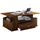 Junata Braun Spanplatte 110 x 44 x 52 cm