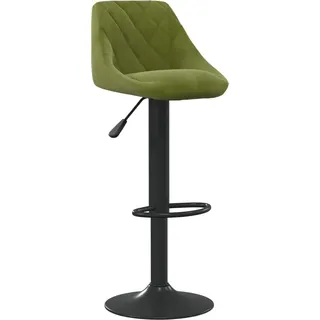 vidaXL Barhocker Hellgrün Samt - Grün