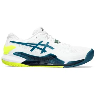 Asics Gel Resolution 9 Clay White/ Restful Teal Men - 46 1/2